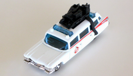 Машинка Базова Hot Wheels Cadillac Ghostbusters Ecto-1 New Models 1:64 R0942 White - Retromagaz, image 2