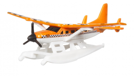 Тематическая Машинка Matchbox Cessna Caravan Sky Busters 1:64 HHT34/HVM45 White - Retromagaz, image 1