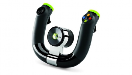 Руль Microsoft Xbox 360 Wireless Speed Wheel Black Б/У - Retromagaz, image 1