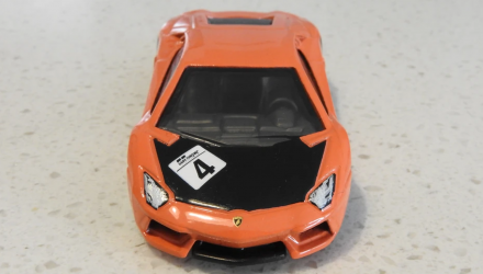 Тематична Машинка Hot Wheels Lamborghini Aventador LP 700-4 Gran Turismo 1:64 DJL20 Orange - Retromagaz, image 4