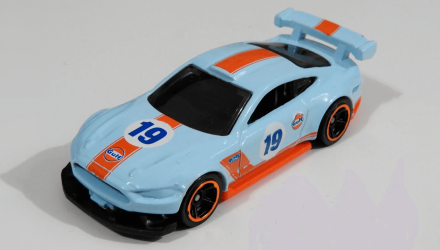 Машинка Базова Hot Wheels Custom '18 Ford Mustang GT Gulf Muscle Mania 1:64 FYB67 Light Blue - Retromagaz, image 2