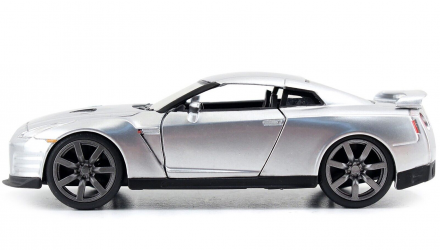 Машинка Jada 2011 Nissan Skyline GT-R (R35) Brian`s Fast & Furious 1:24 Silver - Retromagaz, image 2