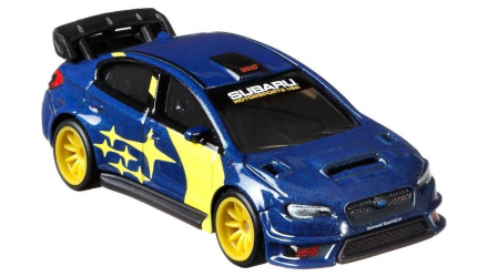 Машинка Premium Hot Wheels 2019 Subaru WRX STI Boulevard 1:64 GRL97 Blue - Retromagaz, image 4