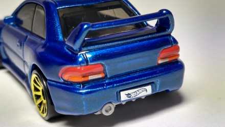 Машинка Базова Hot Wheels '98 Subaru Impreza 22B STi-Version Turbo 1:64 GHB42 Blue - Retromagaz, image 6