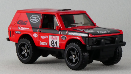 Машинка Базовая Hot Wheels Range Rover Classic Hot Trucks 1:64 GRX34 Red - Retromagaz, image 2