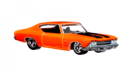 Машинка Premium Hot Wheels '69 Chevelle SS 396 American Scene HCJ83 Orange Новый - Retromagaz, image 5