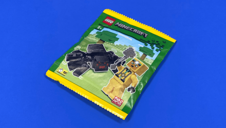 Конструктор Lego Фігурка Cave Explorer with Spider Paper Bag Minecraft 662410 Новий - Retromagaz, image 2