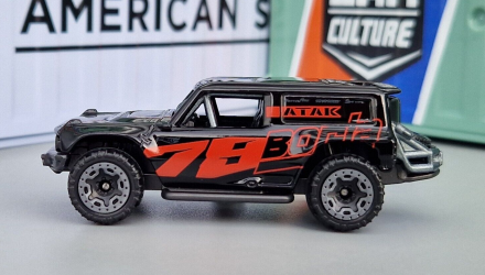 Машинка Базова Hot Wheels Ford Bronco R Hot Trucks 1:64 HKJ04 Black - Retromagaz, image 4