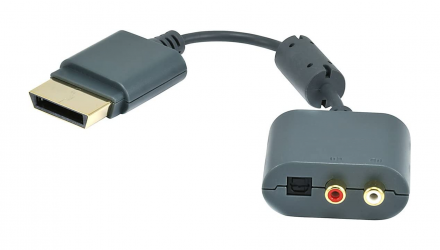 Кабель Microsoft Xbox 360 2 RCA + Optical Port - TV MULTI OUT Grey Б/У - Retromagaz, image 3