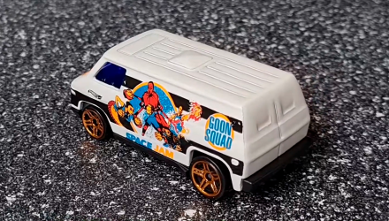 Машинка Базовая Hot Wheels 70s Van Space Jam: A New Legacy Space 1:64 GRY76 White - Retromagaz, image 5