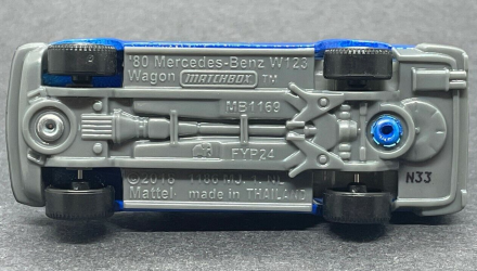 Тематическая Машинка Matchbox Mercedes-Benz W123 Germany 1:64 GWL49/HPC60 Blue - Retromagaz, image 5