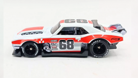 Машинка Базовая Hot Wheels Custom '68 Camaro Modified 1:64 HTD30 White - Retromagaz, image 2