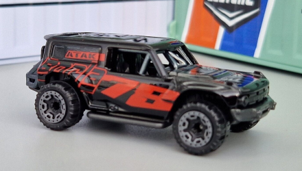 Машинка Базова Hot Wheels Ford Bronco R Hot Trucks 1:64 HKJ04 Black - Retromagaz, image 2