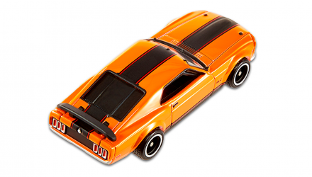 Машинка Premium Hot Wheels '70 Ford Mustang Boss 302 Red Line Club RLC 1:64 GXJ22 Orange - Retromagaz, image 3