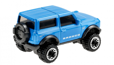 Машинка Базова Hot Wheels '21 Ford Bronco Then and Now 1:64 GRX28 Blue - Retromagaz, image 3