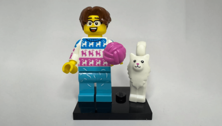 Фигурка Lego Series 27 Cat Lover Collectible Minifigures 71048 col459 col27-11 Новый - Retromagaz, image 1