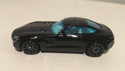 Машинка Базовая Hot Wheels '15 Mercedes-AMG GT Nightburnerz 1:64 FJX68 Black - Retromagaz, image 5