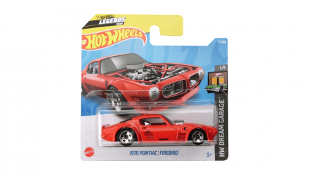 Машинка Базова Hot Wheels 1970 Pontiac Firebird Dream Garage 1:64 HCX22 Red - Retromagaz, image 1