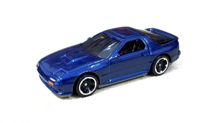 Машинка Базовая Hot Wheels '89 Mazda Savanna RX-7 FC3S J-Imports 1:64 GTC10 Dark Blue - Retromagaz, image 3