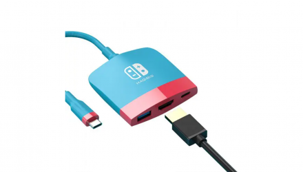 Адаптер Дротовий Hagibis Switch USB-C Hub Red Blue Новий - Retromagaz, image 4