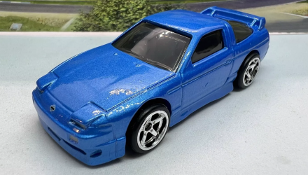 Машинка Premium Hot Wheels 1996 Nissan 180SX Type X Fast & Furious 1:64 HVR62 Blue - Retromagaz, image 1