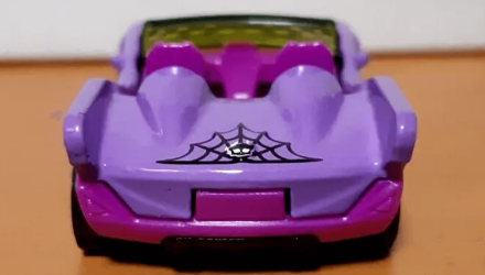 Машинка Базовая Hot Wheels Monster High Ghoul Mobile Screen Time 1:64 HRY45 Purple - Retromagaz, image 4