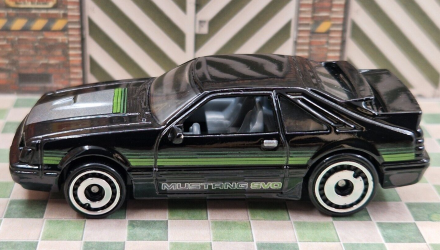 Машинка Базовая Hot Wheels '84 Mustang SVO The `80S 1:64 HKJ60 Black - Retromagaz, image 4