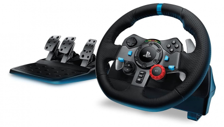 Набір Кермо Дротовий Logitech PlayStation 4 G29 Black Новий  + Важіль перемикання передач 5 Xbox Driving Force Shifter - Retromagaz, image 3