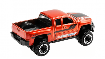 Машинка Базова Hot Wheels Chevy Silverado Off Road Hot Trucks 1:64 GRY92 Orange - Retromagaz, image 3