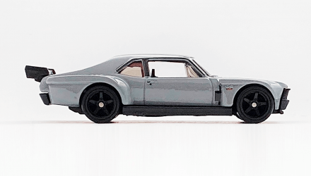 Машинка Premium Hot Wheels Custom '70 Chevy Nova Boulevard 1:64 GRM04 Grey - Retromagaz, image 5