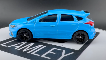 Тематическая Машинка Matchbox 2018 Ford Focus RS Moving Parts 1:64 FWD28/HVM82 Blue - Retromagaz, image 4