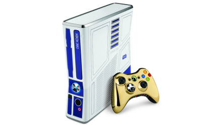 Консоль Microsoft Xbox 360 S Star Wars Limited Edition Freeboot 500GB White Blue + 5 Встроенных Игр Б/У - Retromagaz, image 1