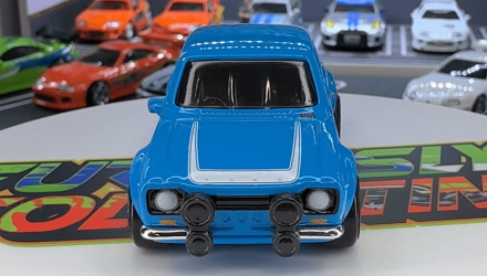 Тематична Машинка Hot Wheels 1970 Ford Escort RS1600 Brian O'Conner Fast & Furious 1:64 JBY32 Blue - Retromagaz, image 5