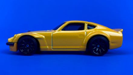 Тематическая Машинка Hot Wheels Datsun 240Z Custom Fast & Furious 1:64 HNR88/HNT20 Yellow - Retromagaz, image 4