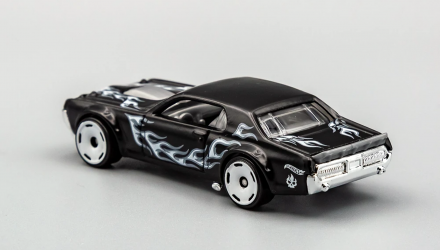 Машинка Базовая Hot Wheels '68 Mercury Cougar Flames 1:64 GMR67 Black - Retromagaz, image 3