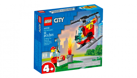 Конструктор Lego Пожарный Вертолет City 60318 Новый - Retromagaz, image 1