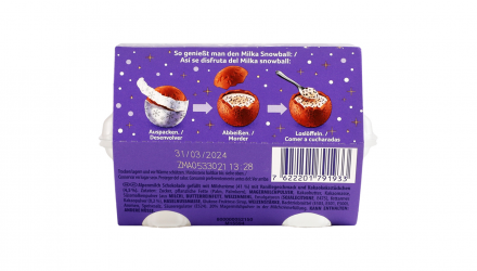 Шоколад Молочний Milka Snowballs Oreo 4 Pieces - Retromagaz, image 5