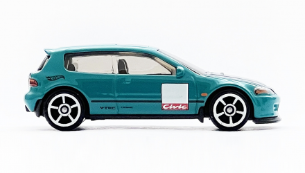 Тематична Машинка Hot Wheels '92 Honda Civic EG Honda 1:64 HDH20 Turquoise - Retromagaz, image 4