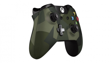 Геймпад Бездротовий Microsoft Xbox One Limited Edition Version 2 Green Camo Б/У - Retromagaz, image 3