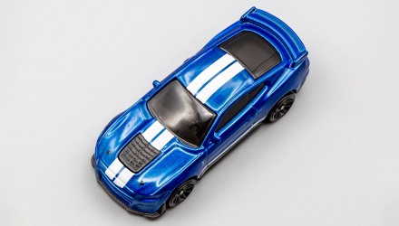 Машинка Базовая Hot Wheels 2020 Ford Mustang Shelby GT500 Muscle Mania 1:64 GHB32 Blue - Retromagaz, image 4