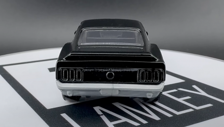 Тематическая Машинка Matchbox 1969 Ford Mustang Boss 302 Moving Parts 1:64 FWD28/HVN03 Black - Retromagaz, image 5