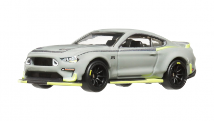 Машинка Premium Hot Wheels 2018 Ford Mustang RTR Spec 5 Slide Street 1:64 HKC85 Grey - Retromagaz, image 1