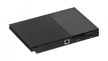 Набор Консоль Sony PlayStation 2 Slim SCPH-9xxx Chip Black Б/У  + Карта Памяти RMC Новый + Адаптер - Retromagaz, image 5