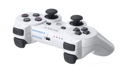 Геймпад Бездротовий Sony PlayStation 3 DualShock 3 White Б/У - Retromagaz, image 1