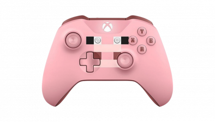 Геймпад Бездротовий Microsoft Xbox One Minecraft Pig Special Edition Version 2 Pink Б/У - Retromagaz, image 1