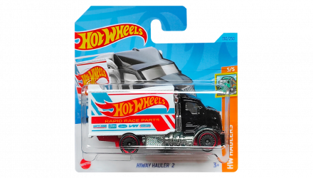 Машинка Базовая Hot Wheels Hiway Hauler 2 Haulers 1:64 HKH27 Black - Retromagaz, image 1