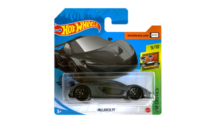 Машинка Базова Hot Wheels McLaren P1 Exotics 1:64 GHF48 Dark Grey - Retromagaz, image 1