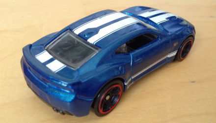 Машинка Базовая Hot Wheels '16 Camaro SS Forza Motorsport Muscle Mania 1:64 DHP14 Metallic Blue - Retromagaz, image 3