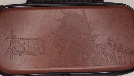 Чехол Твердый Nintendo Switch OLED Model Deluxe Zelda Breath of The Wild Link Travel Case Brown Новый - Retromagaz, image 1