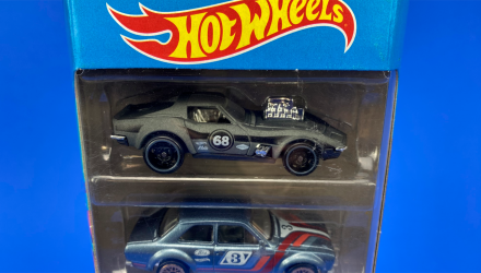 Машинка Базова Hot Wheels 5шт '68 Corvette / Ford Escort RS / Datsun 510 Wagon  / Dodge Viper / Porsche 934 Nightburnerz 1:64 GTN47 Tan - Retromagaz, image 2